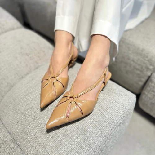 Slingback Aurora Khaki