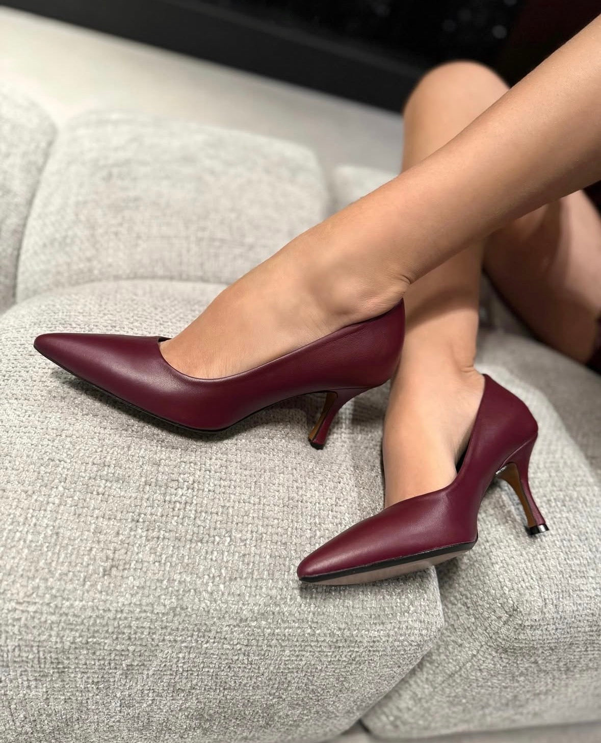 Decolletè Doop Pelle Wine