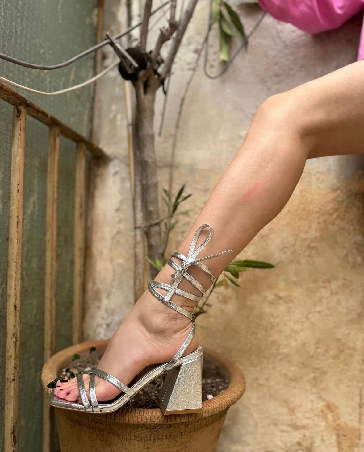 Sandali Rugapiana Argento