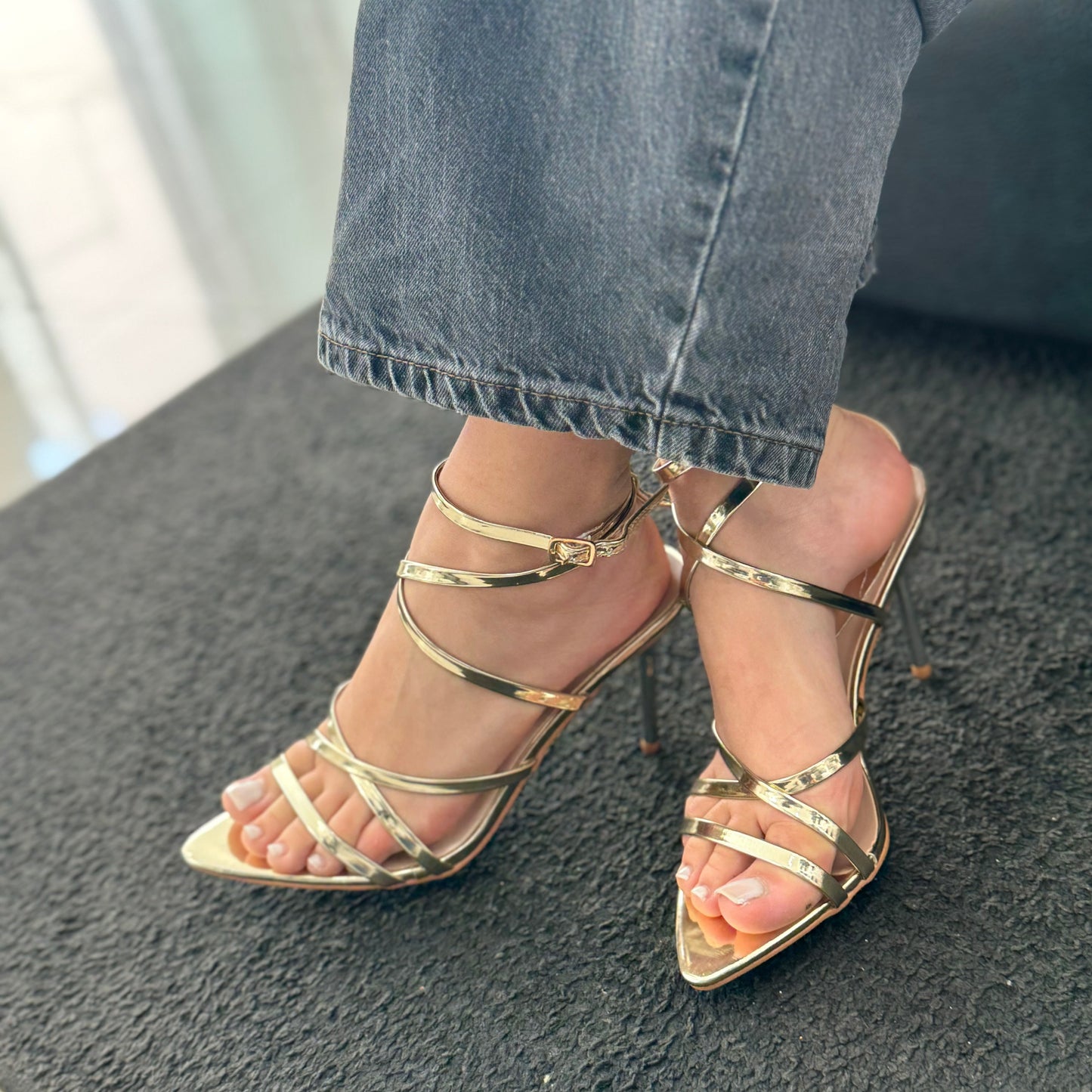 Sandali Allegra Gold