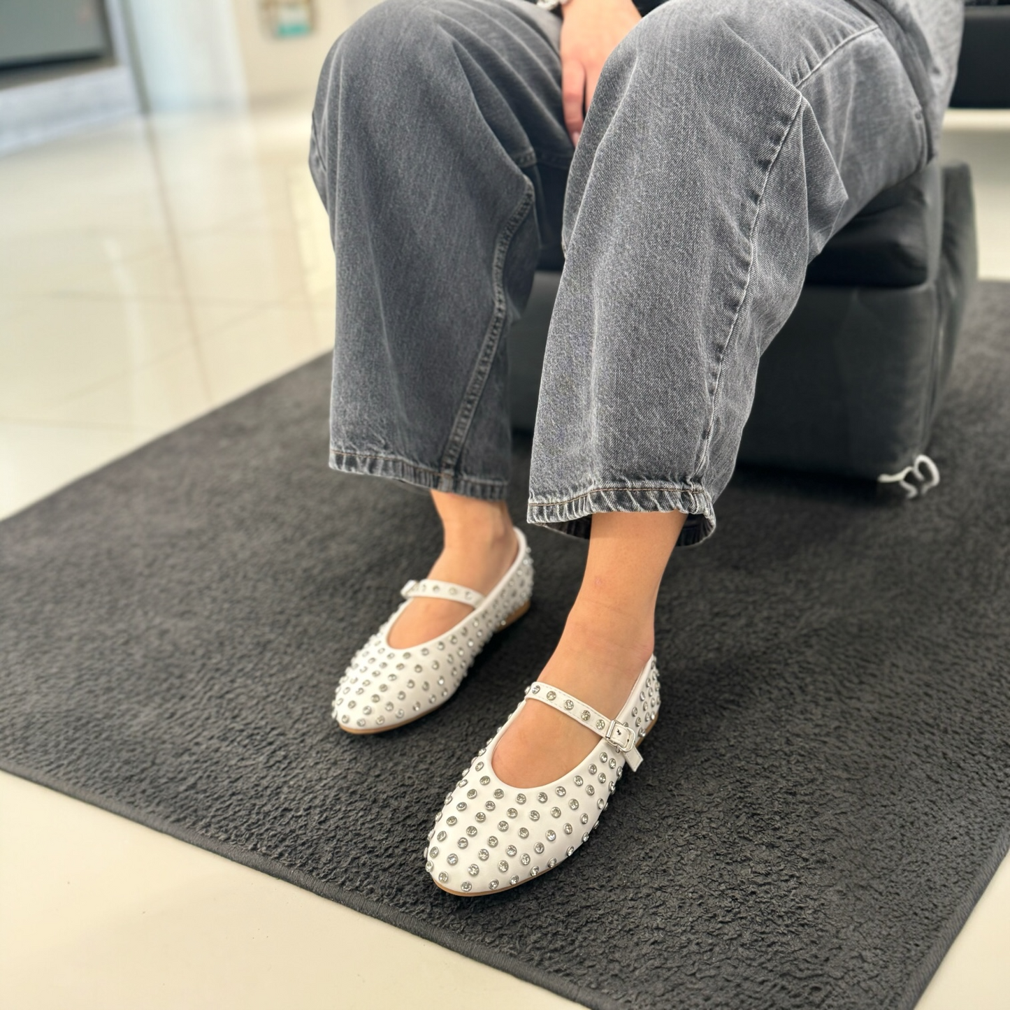 Ballerina Alaia White