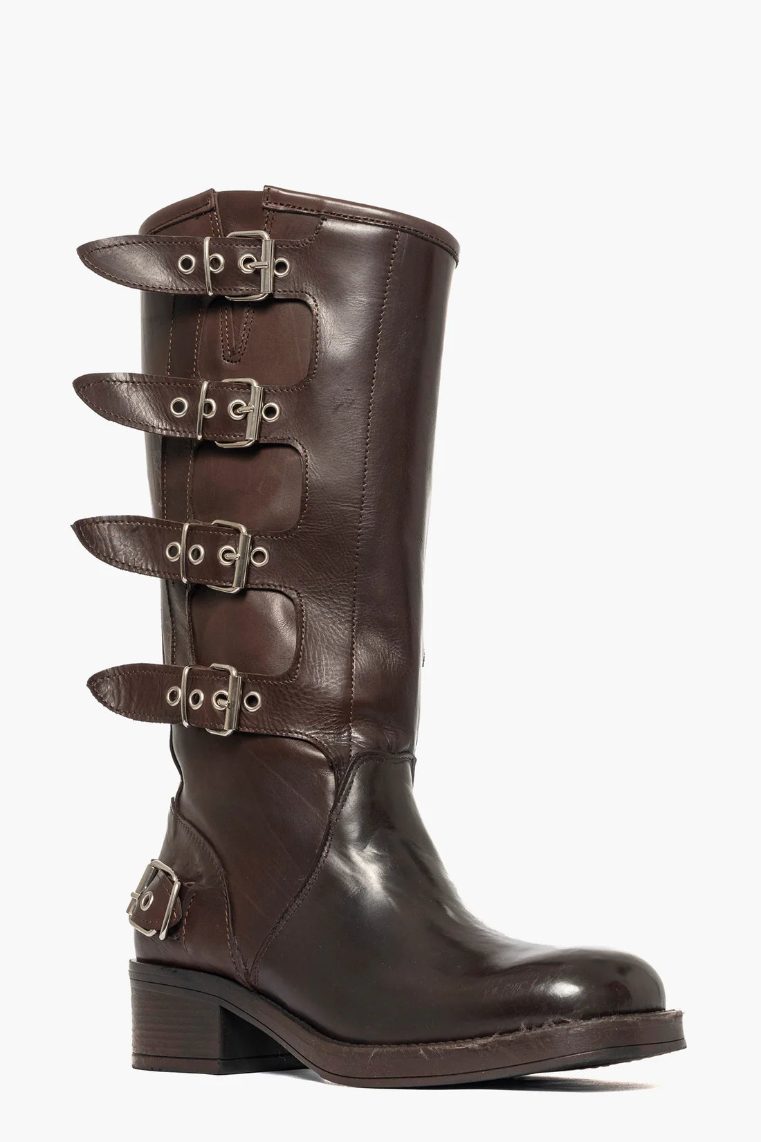 Biker in Vera Pelle Lia Diva TDM