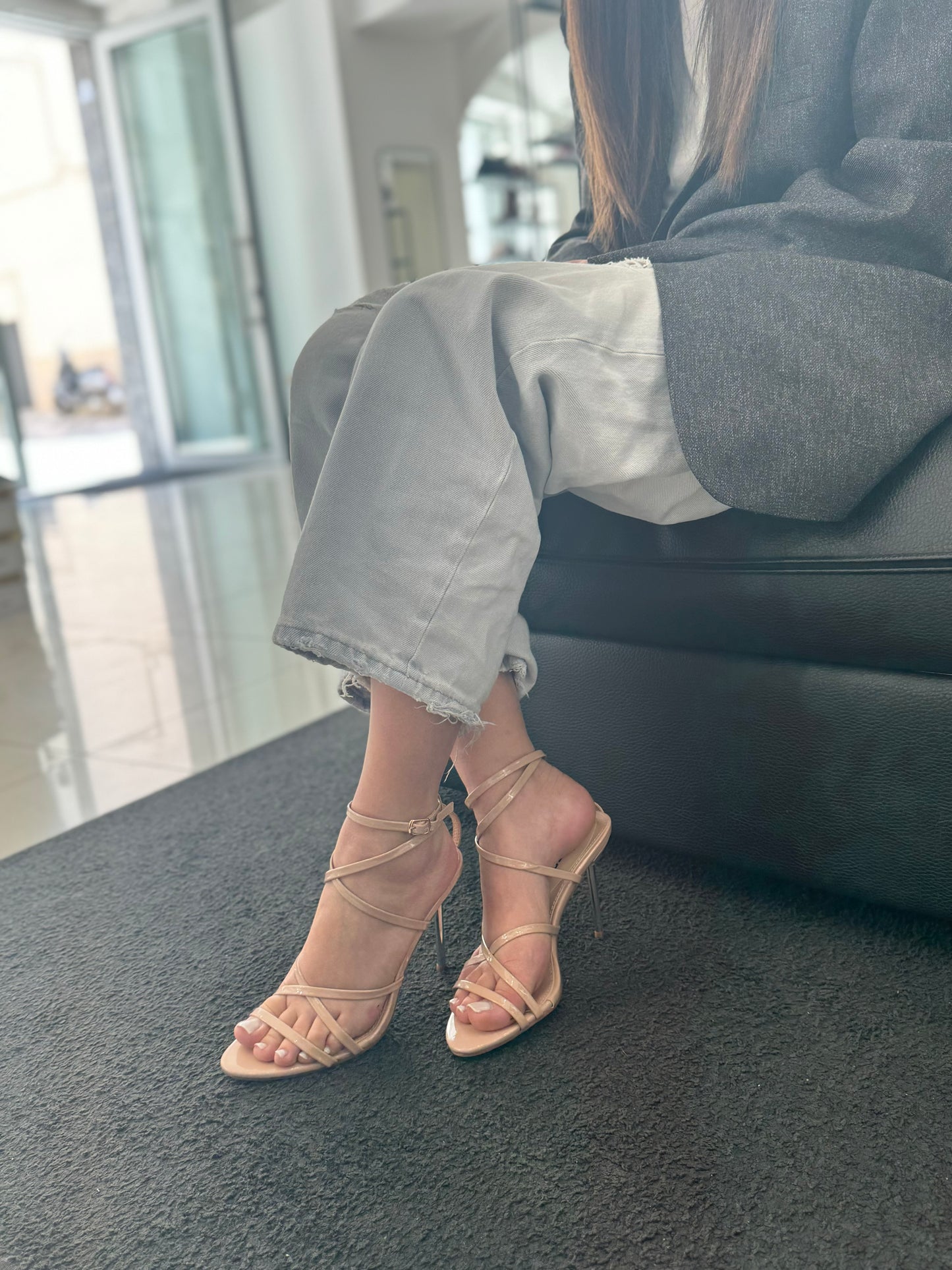 Sandali Allegra Beige