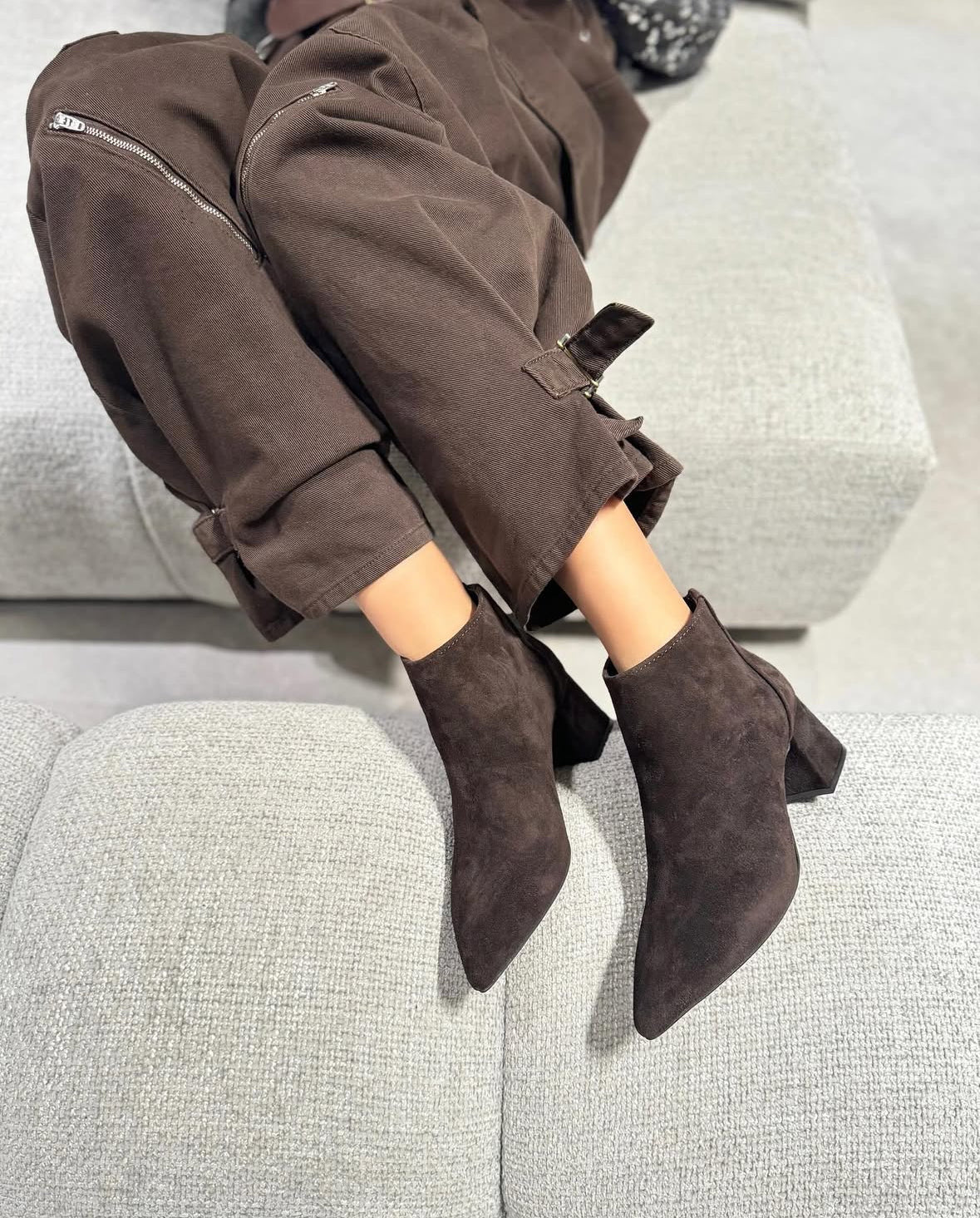 Stivaletto Lia Diva Vero Camoscio TDM