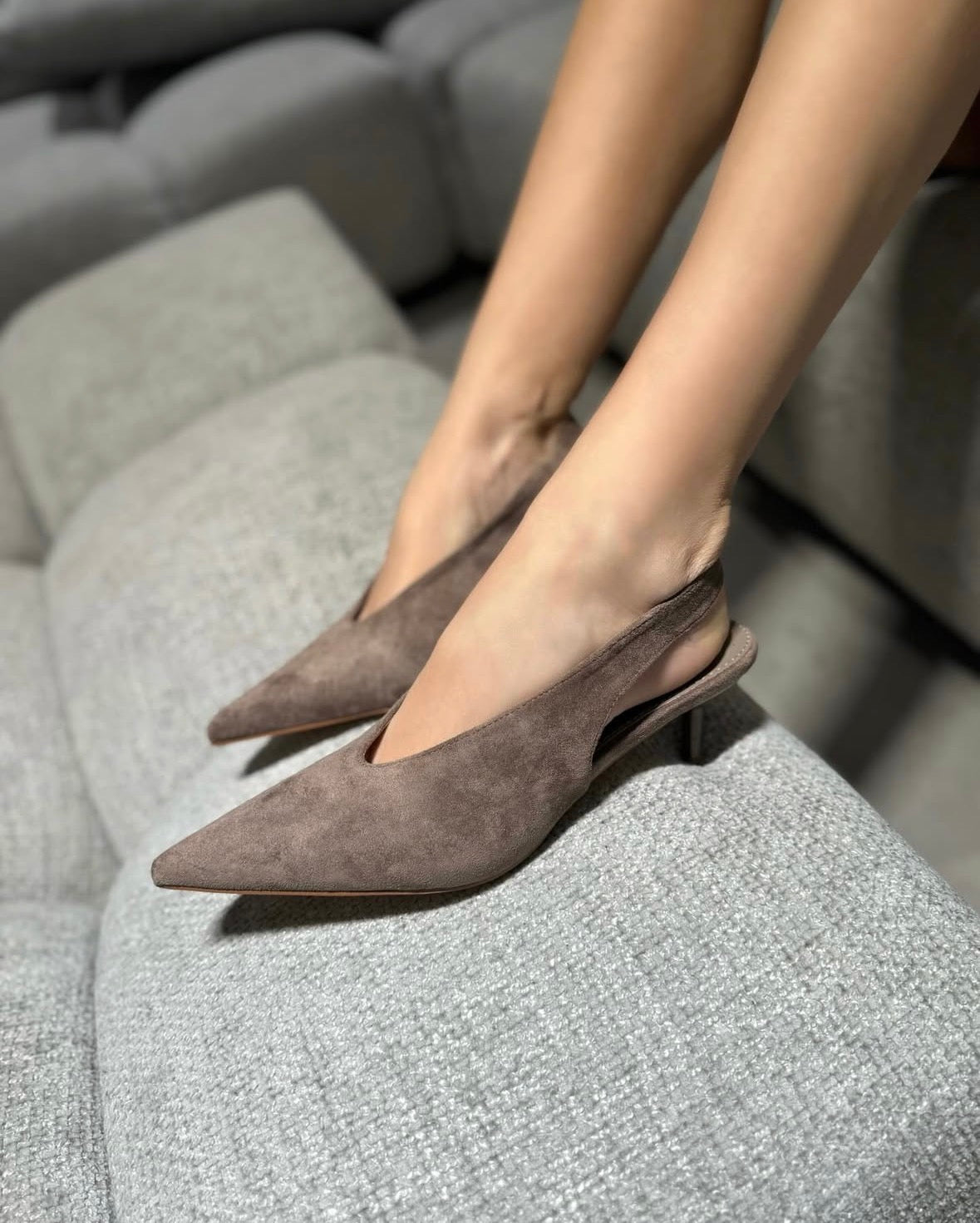 Slingback Bora Tortora