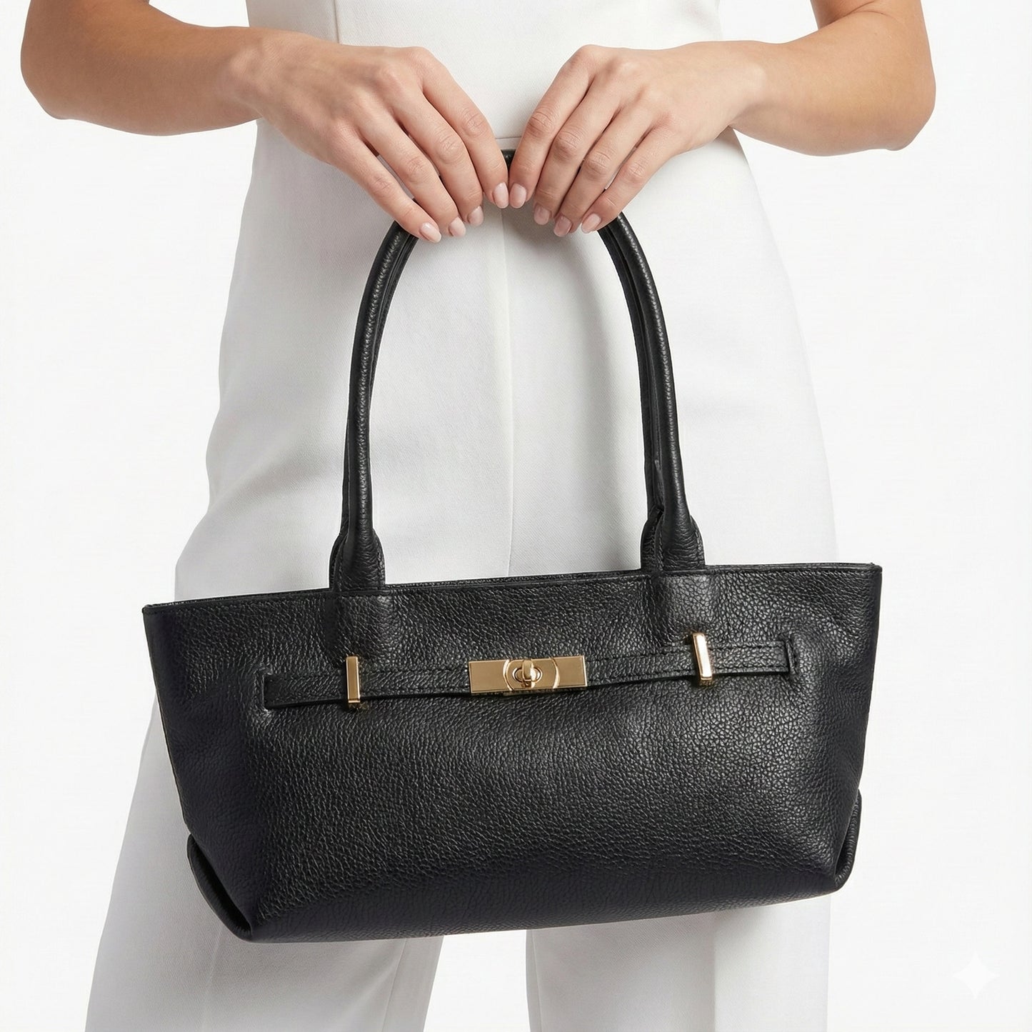 Borsa Sally Vera Pelle Black