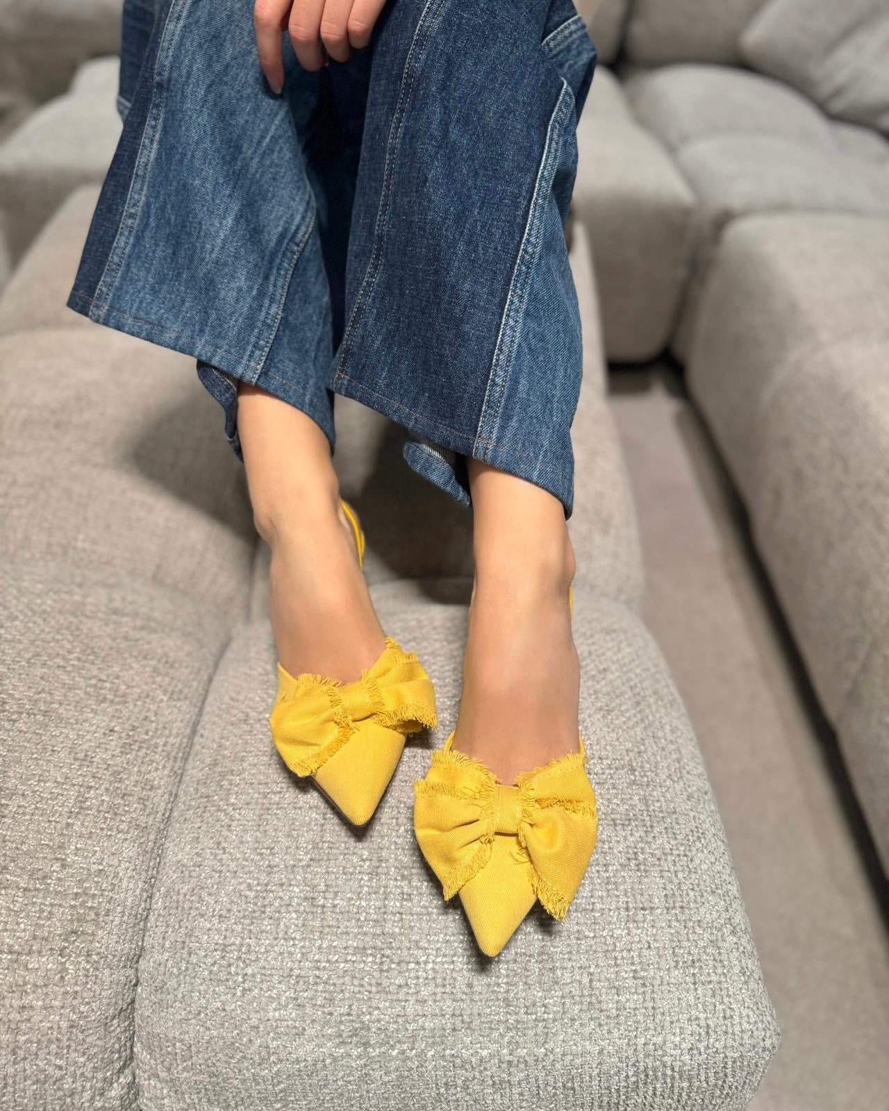 Slingback Adriana Yellow