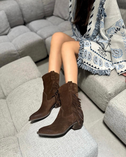 Stivaletto Ovyè Camoscio Testa di Moro