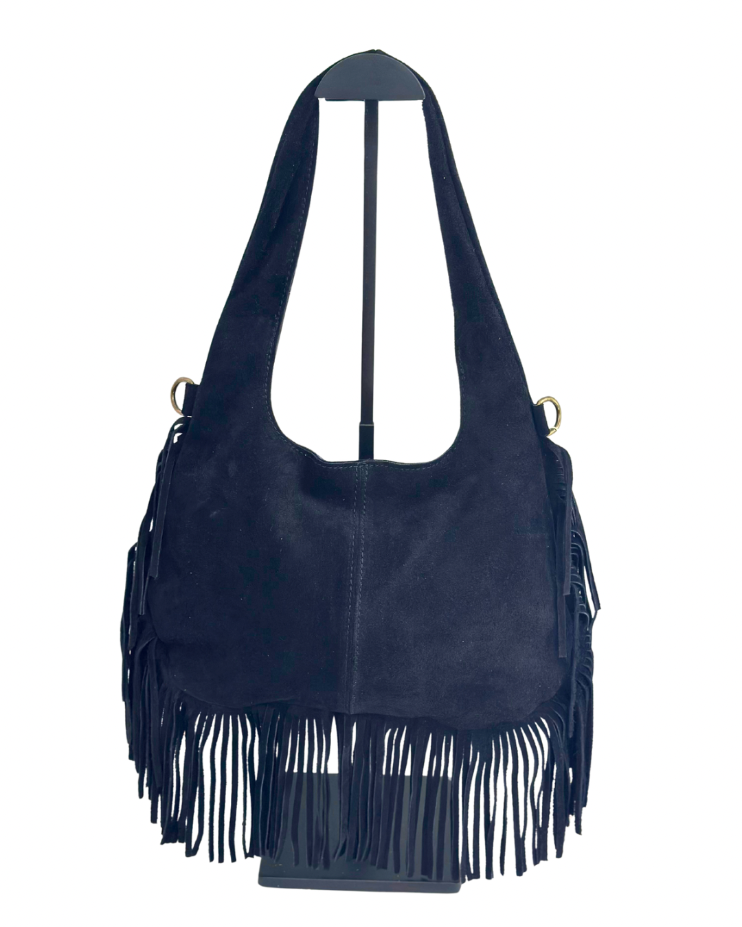 Borsa Gianna Black Vero camoscio