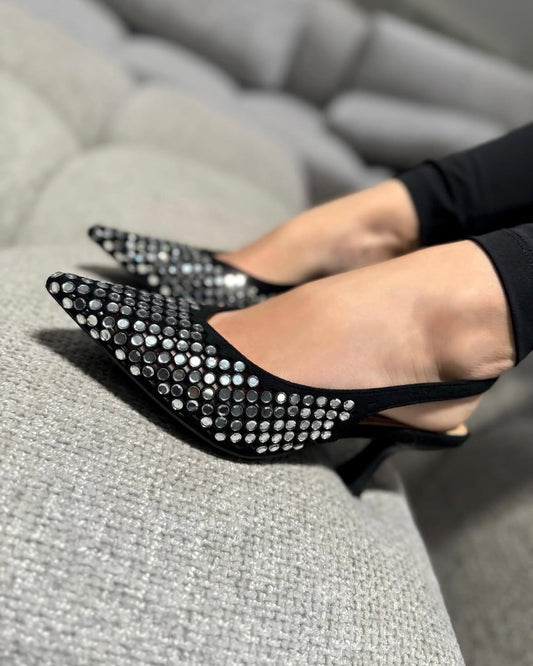 Slingback Martina Black