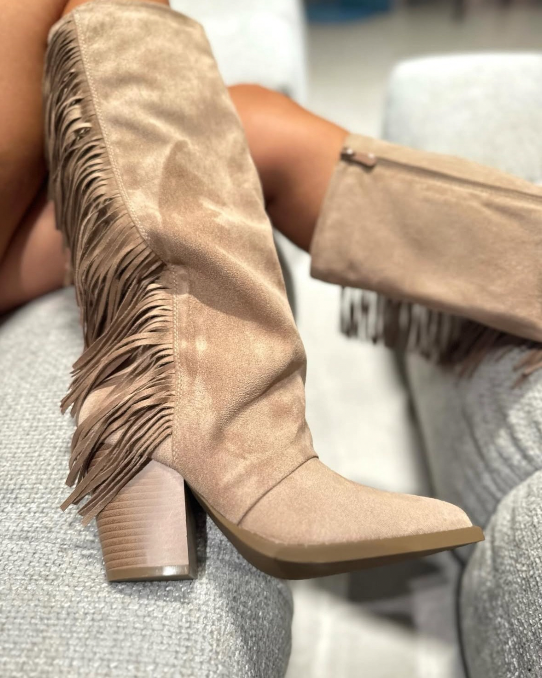 Stivale / Texano Magda Beige