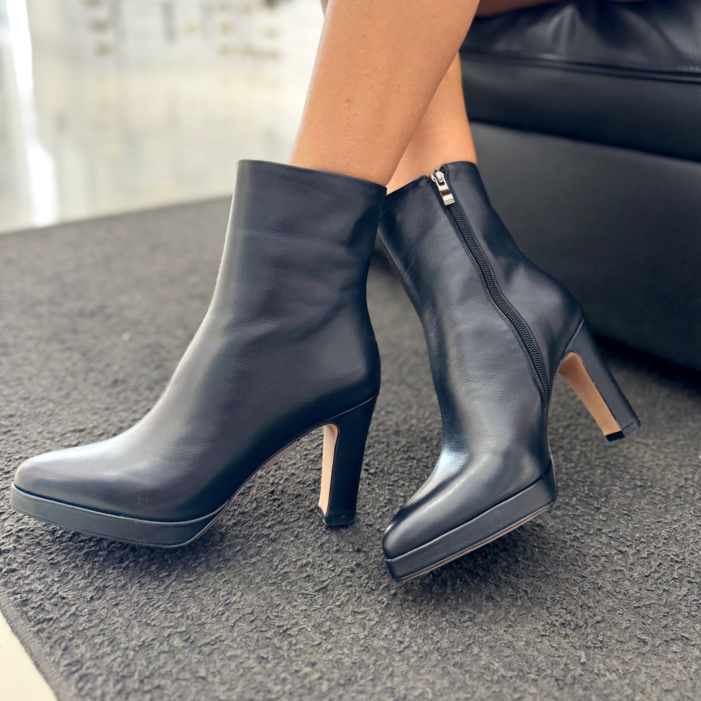 Stivaletto Nora NewYork Vitello Nero