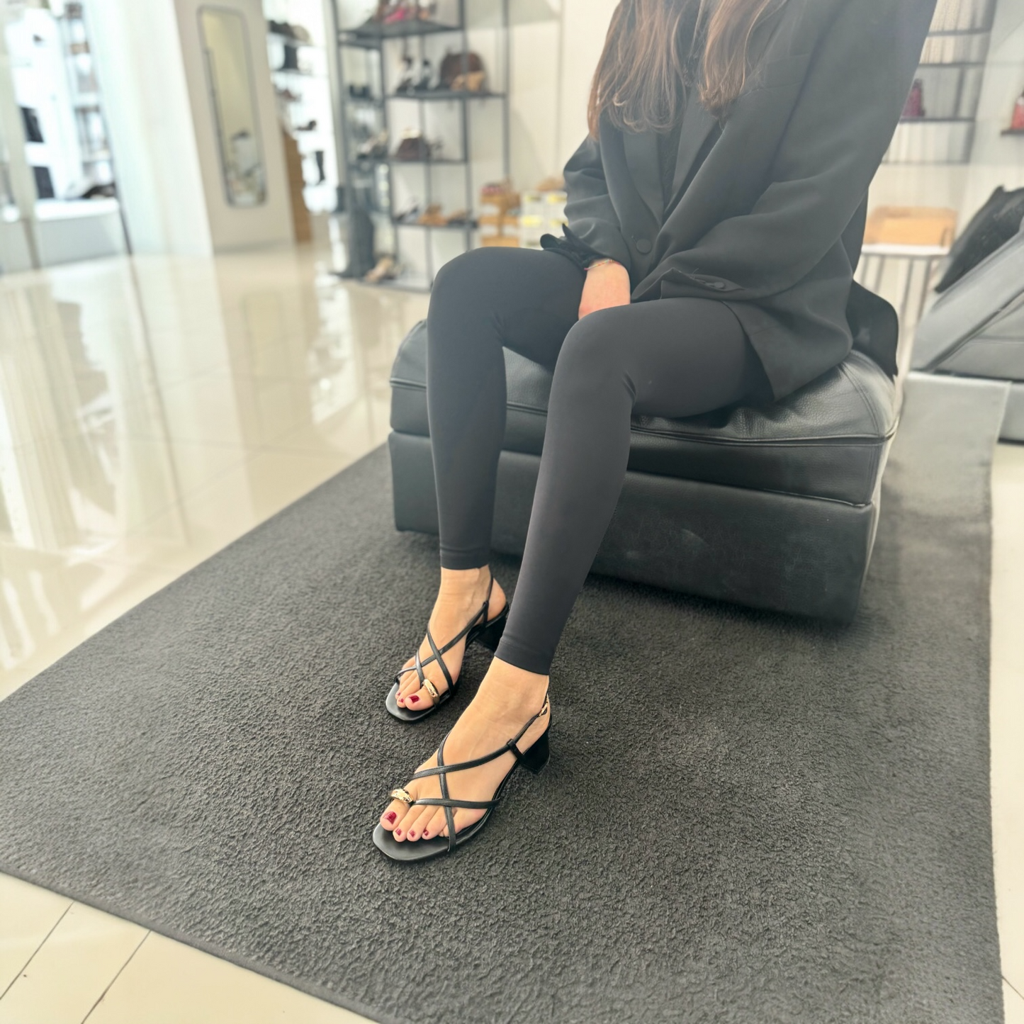 Sandali Melbourne Black