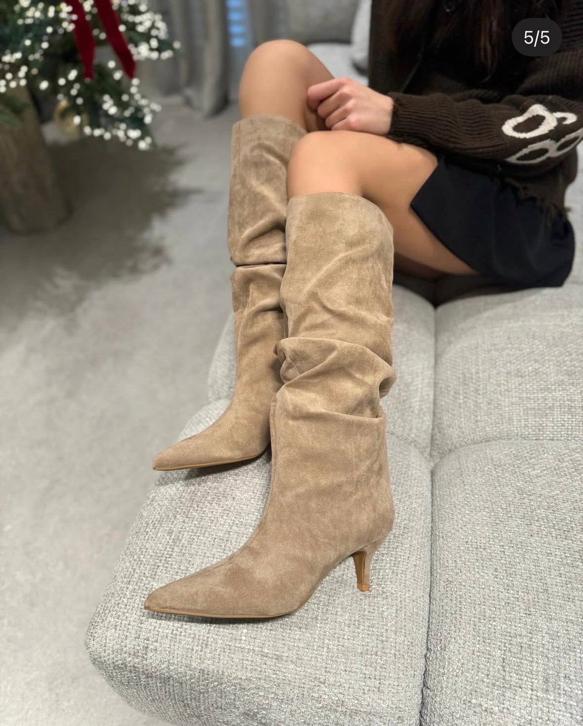 Stivale Colette Beige