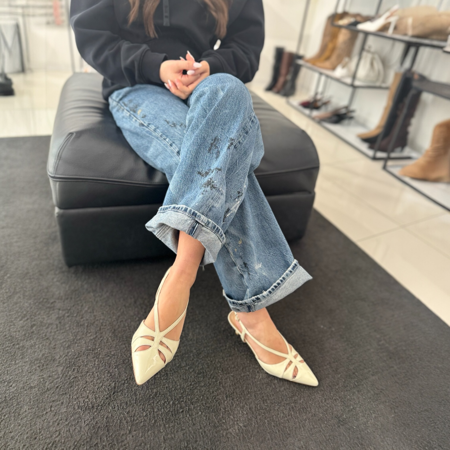 Slingback Nora NewYork Naplak Panna