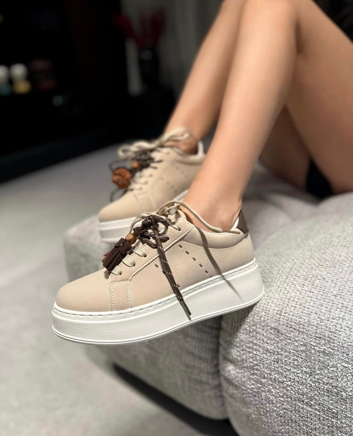 Sneakers Carla Beige