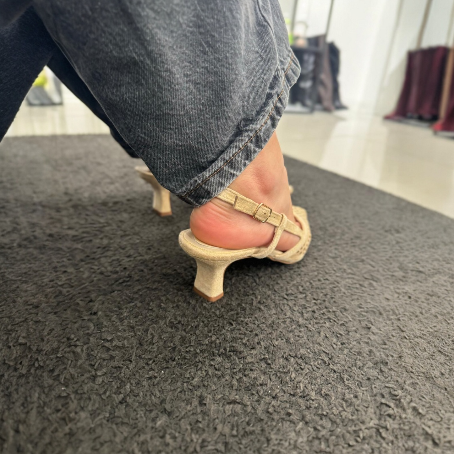 Slingback Susy Nude