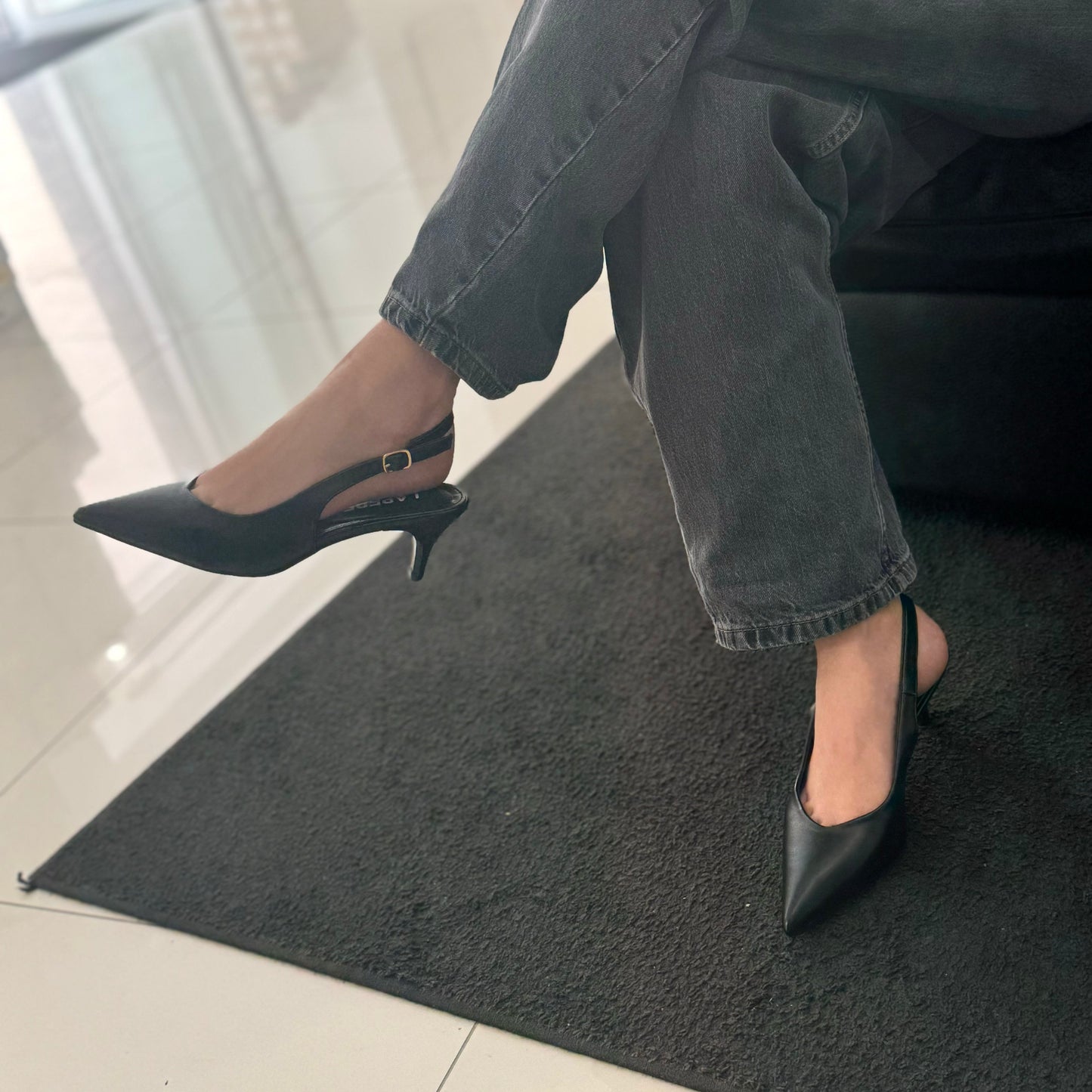 Slingback Ariel Black
