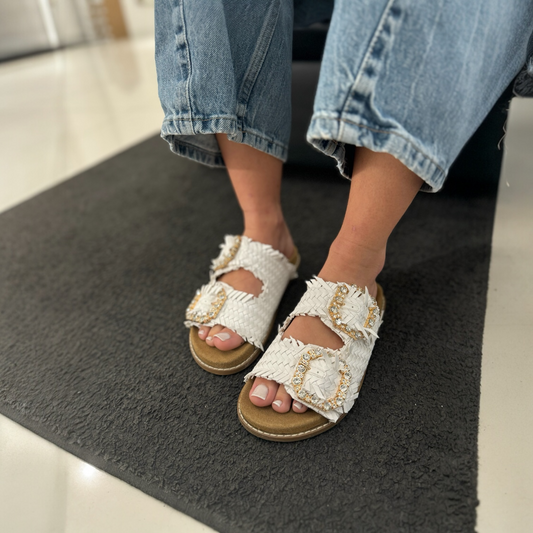 Sandali Bassi Kharisma Soft Bianco