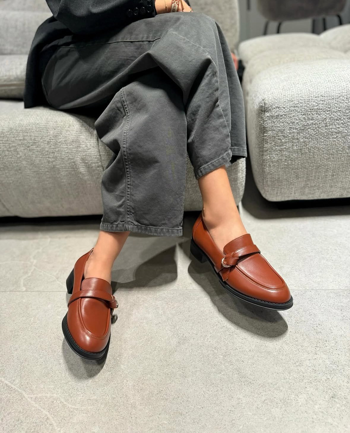 Mocassino Nora New York Cuoio