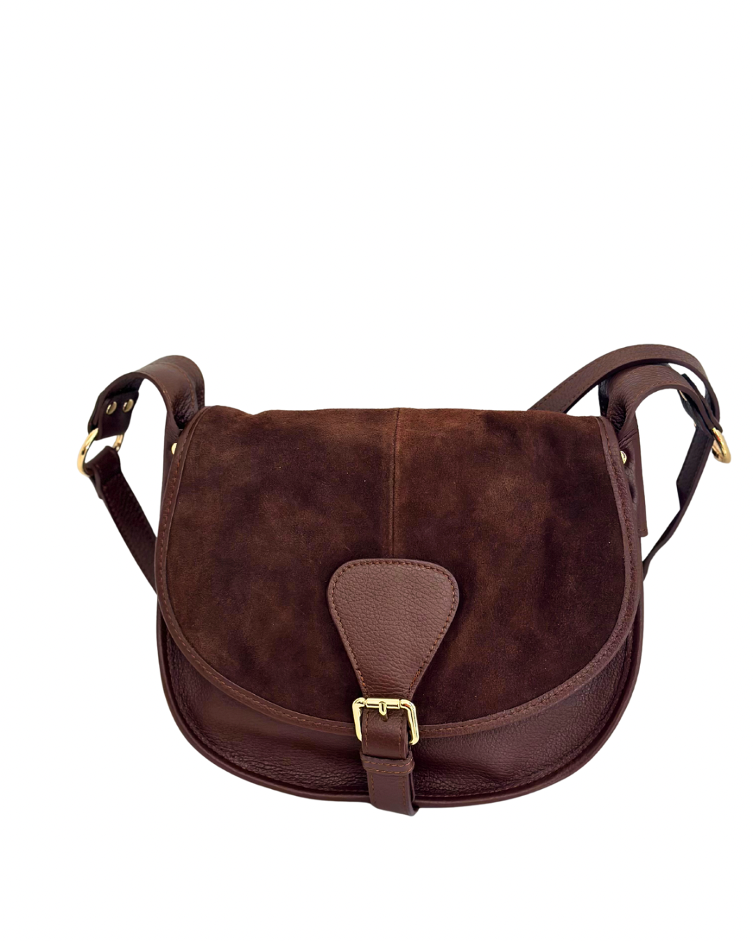 Borsa Isolde Brown Vero Camoscio