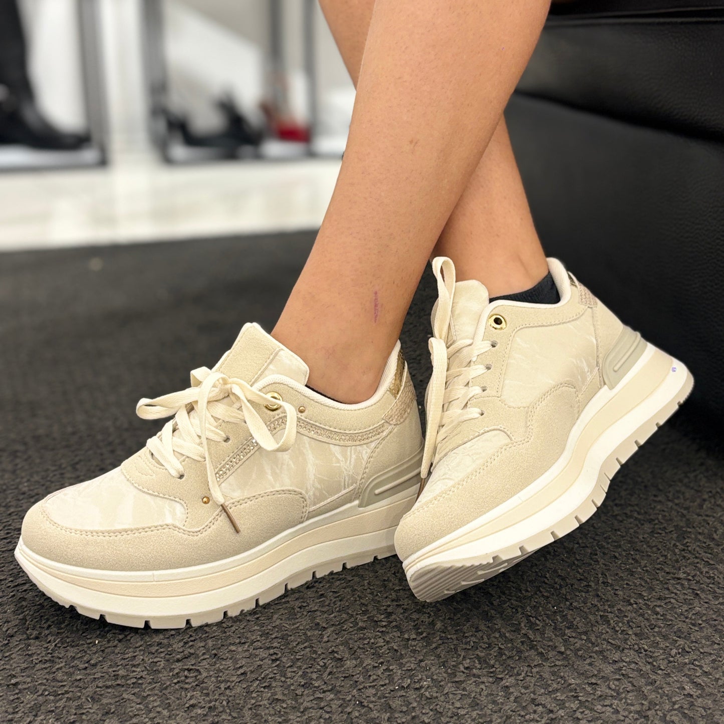 Sneakers Diana Beige