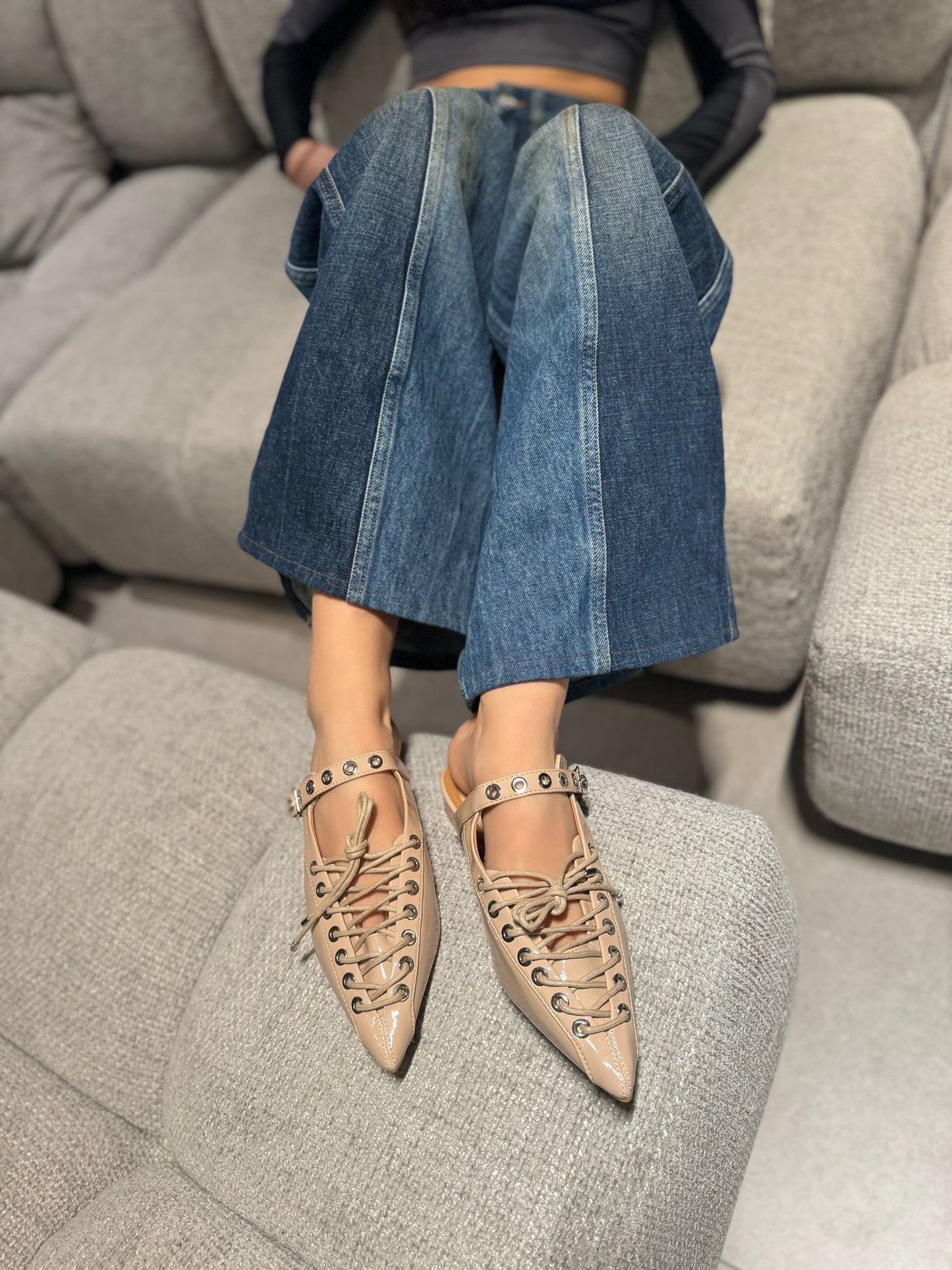 Ballerina Greta Beige