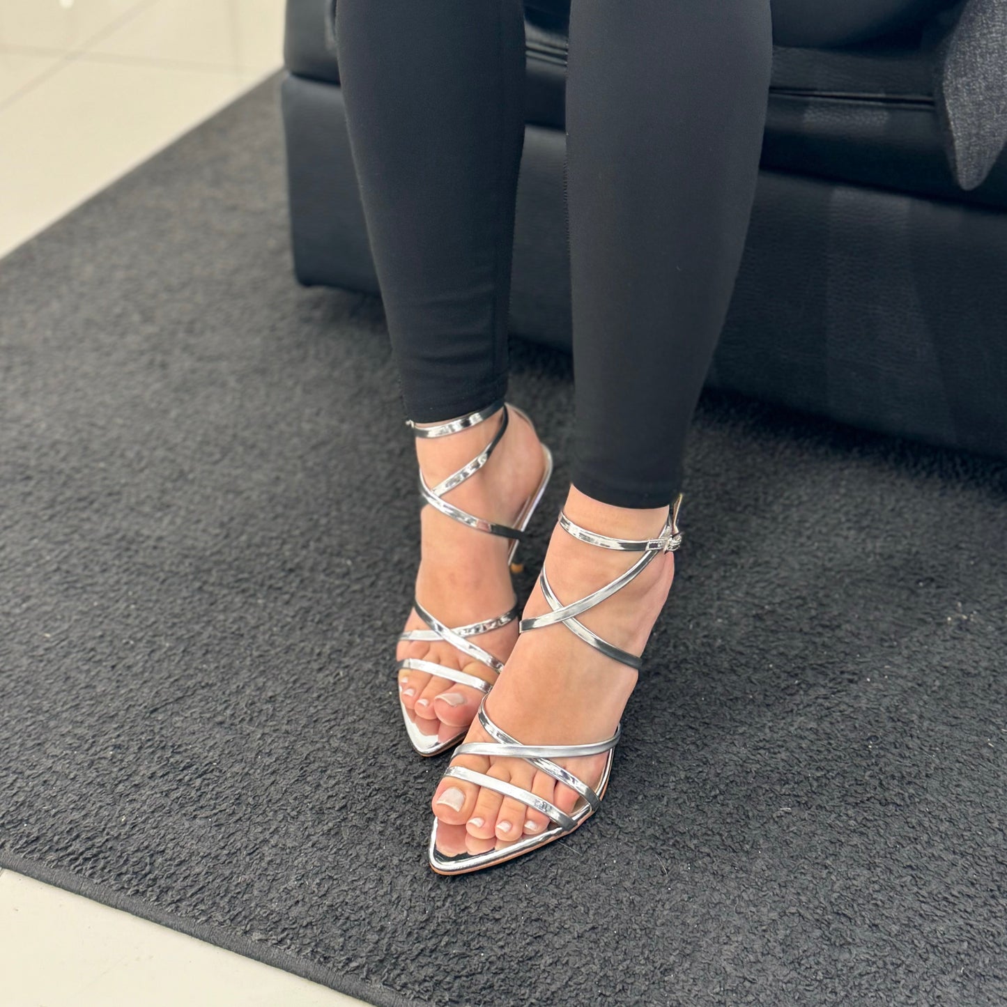 Sandali Allegra Silver