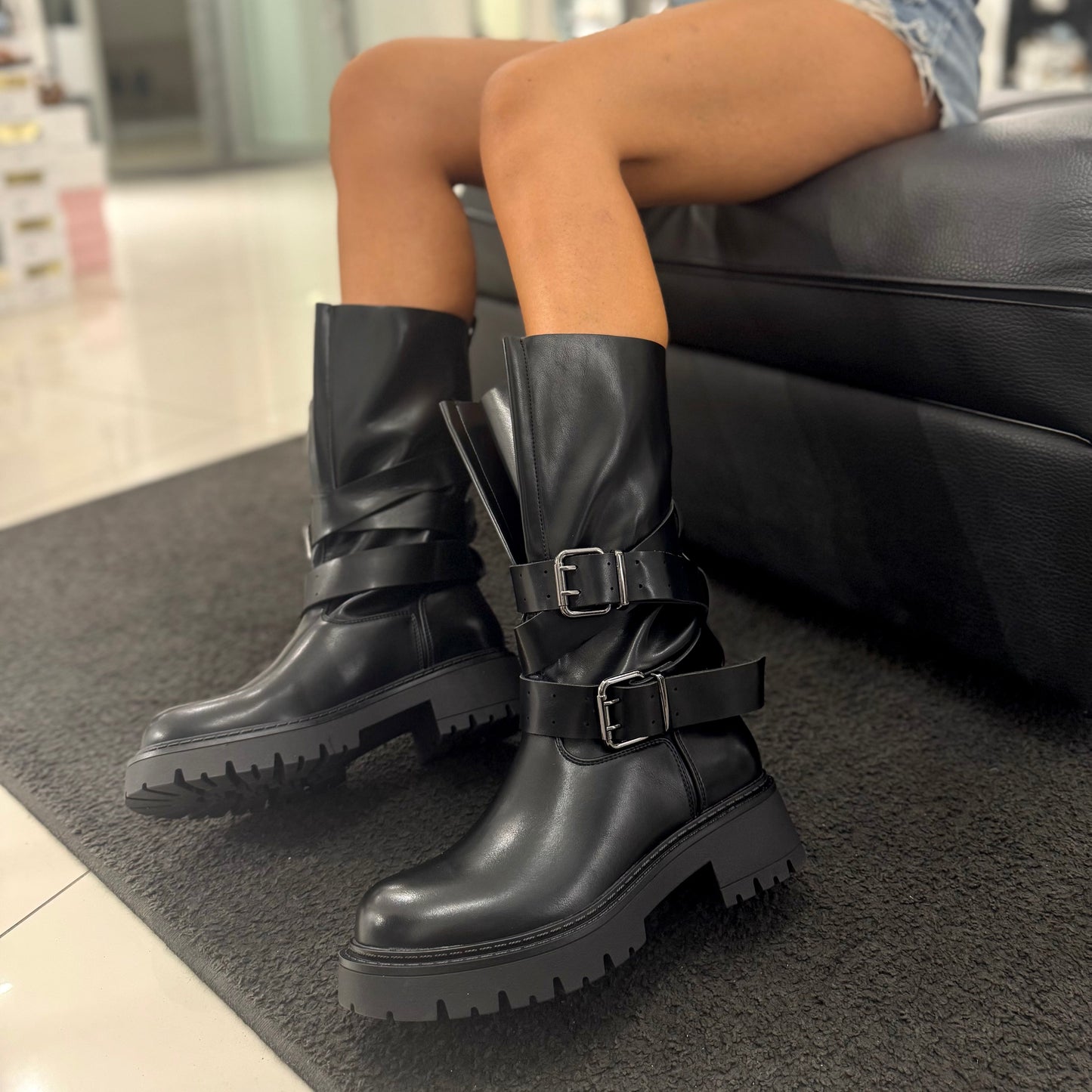Biker Miu Basso Black