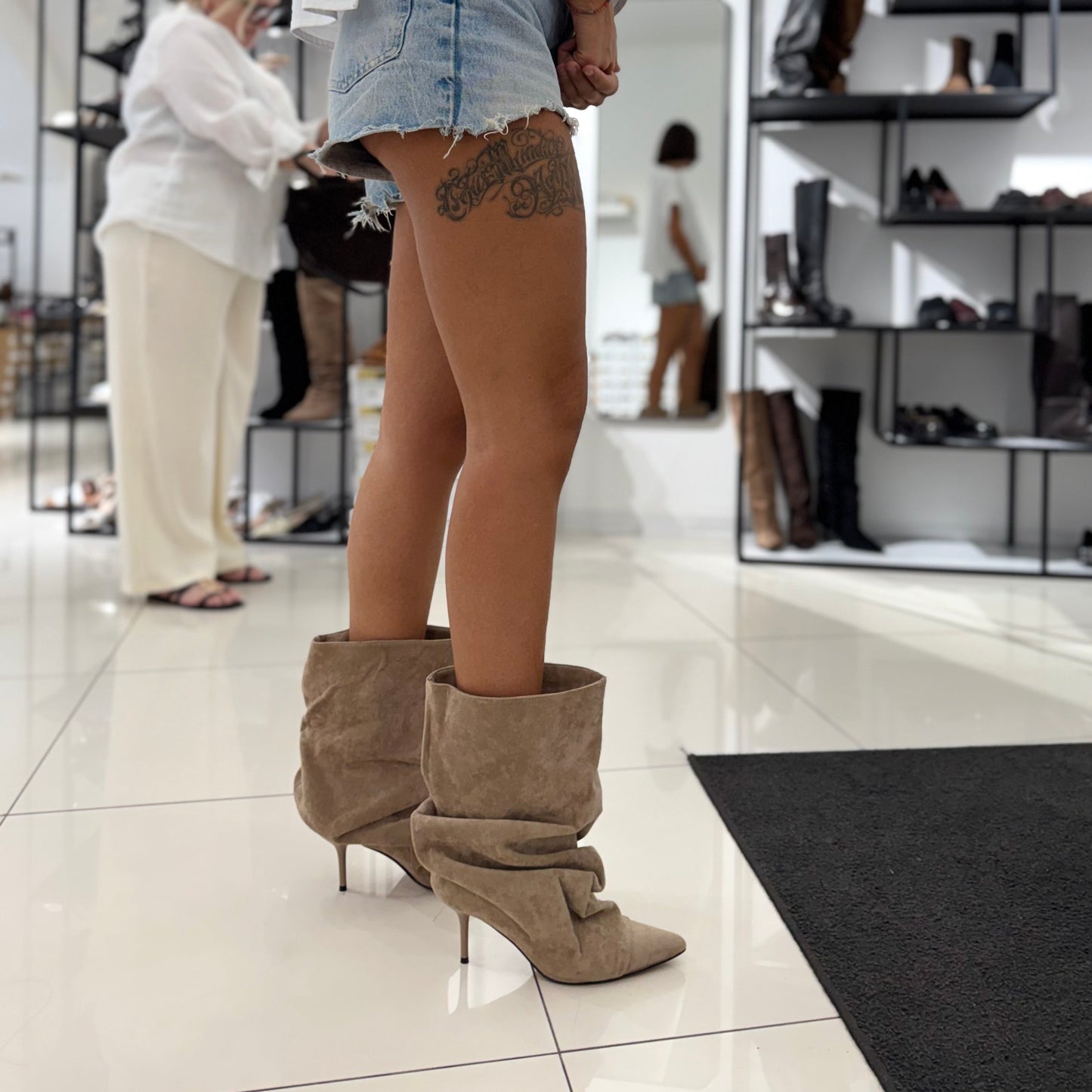 Stivaletto Ludovica Beige