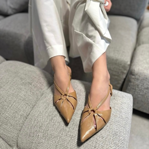 Slingback Aurora Khaki