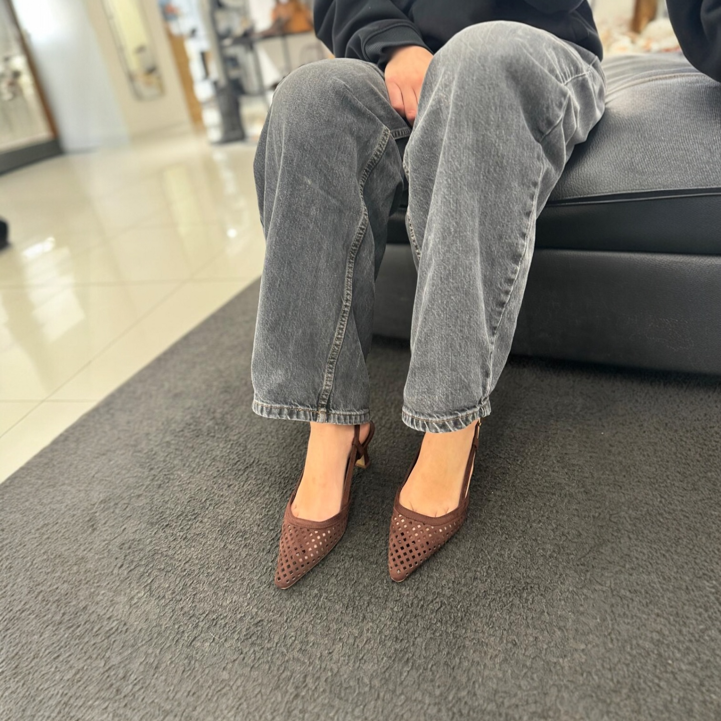 Slingback Susy Brown