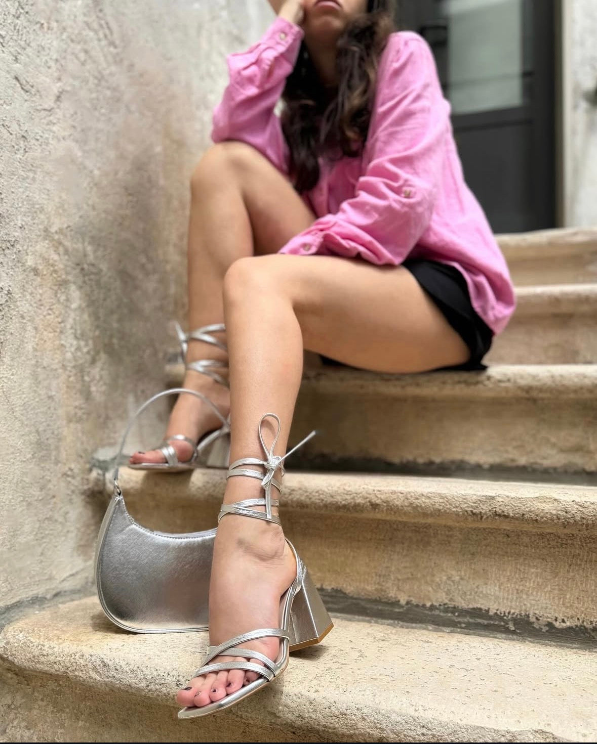 Sandali Rugapiana Argento