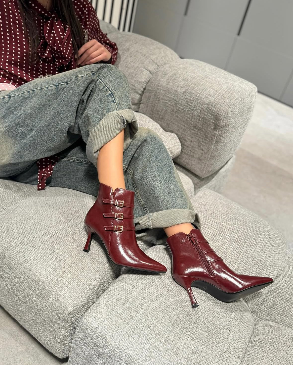 Stivaletto Sabrina Naplak Wine