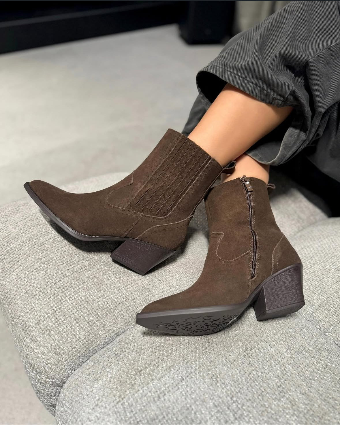 Stivaletto Cristel Camoscio TDM