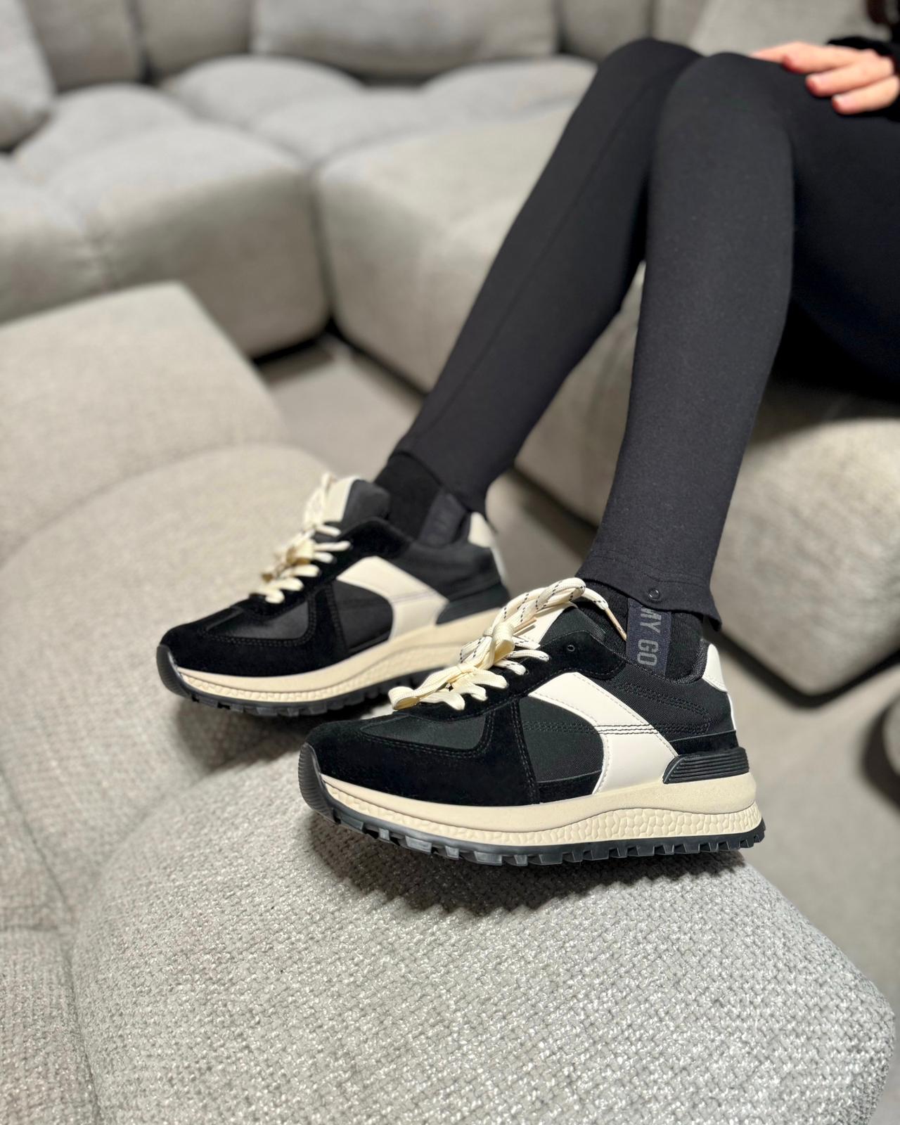 Sneakers Lara Black-Panna