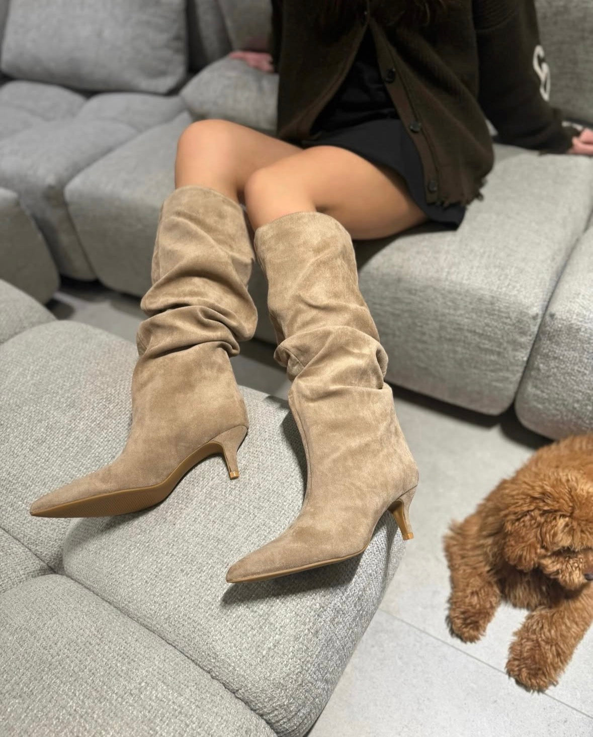 Stivale Colette Beige