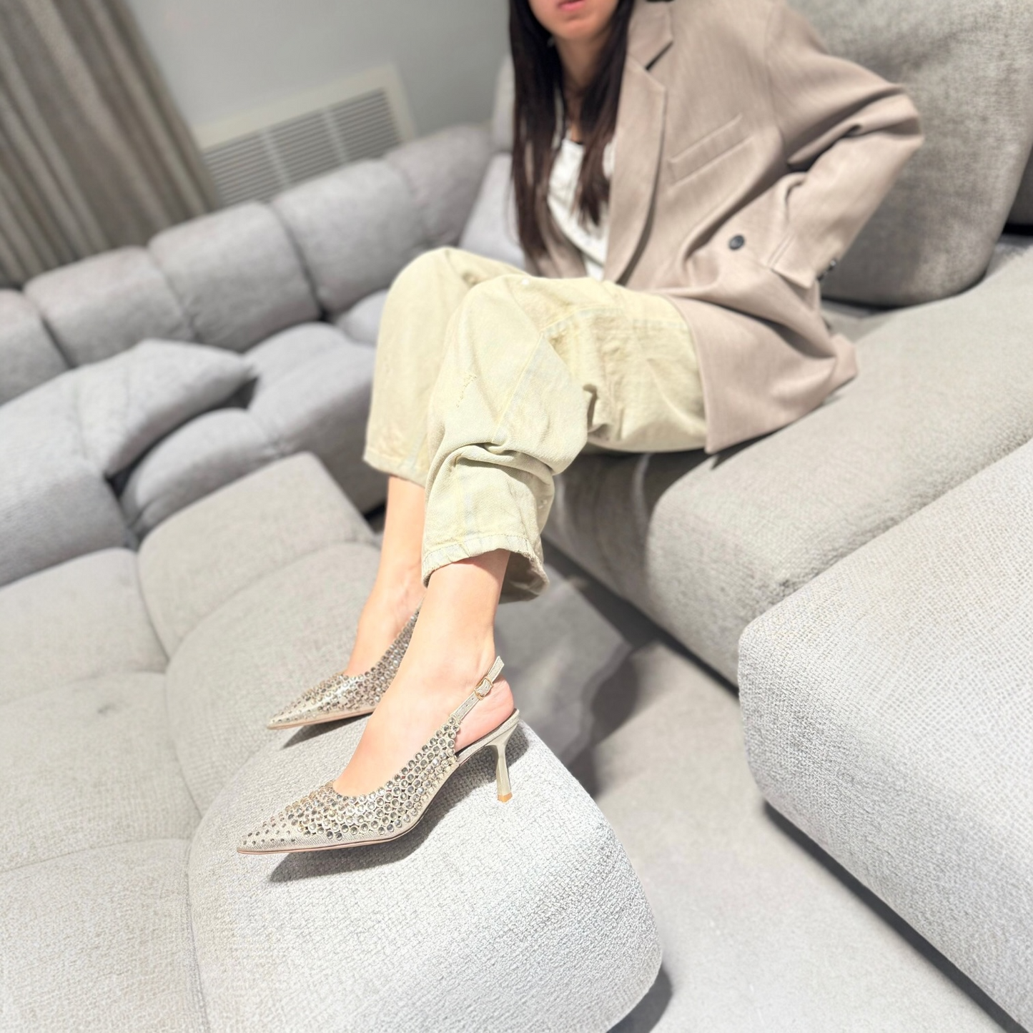 Slingback Gemma Gold