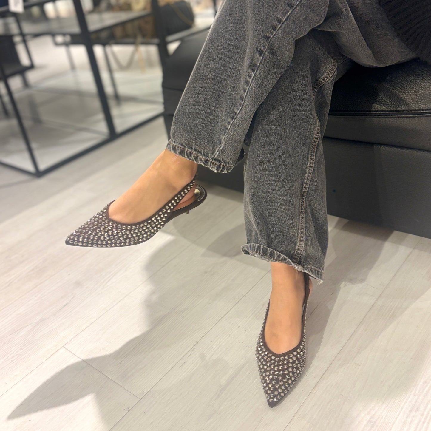 Slingback Vivì Brown